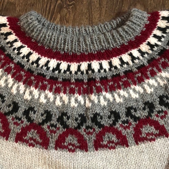 Vintage Oversized Handmade Freshman Sweater - Picture 3 of 13